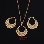 Inukshuk Statue Jewelry Set - African Art