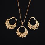 Inukshuk Statue Jewelry Set - African Art