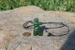 Jade Inukshuk Pendant Necklace on Cord
