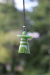 Jade Inukshuk Pendant Necklace on Cord