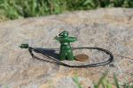 Jade Inukshuk Pendant Necklace on Cord
