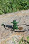 Jade Inukshuk Pendant Necklace on Cord