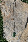Jade Inukshuk Pendant Necklace on Cord