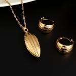 Ethiopian Inukshuk Jewelry Necklace and Earring Set