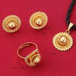 Inukshuk Inspired Gold Filled Jewelry Set