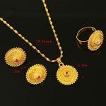 Inukshuk Statue Jewelry Set with Earrings and Pendant