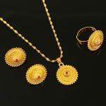 Inukshuk Statue Jewelry Set with Earrings and Pendant