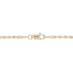 Yellow Gold Inukshuk Pendant Necklace 16" - 14k Arctic Stone Human