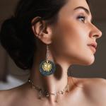 Inukshuk Statue Jewelry Set for Women
