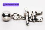 Dave The Bunny Inukshuk Charm for Unique Gifts