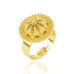 Gold Plated Inukshuk Statue Jewelry Set