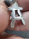Sterling Silver Inukshuk Pendant Jewelry 2.3g
