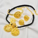 Ethiopian & Eritrean Gold Jewelry Set for Women
