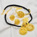 Ethiopian & Eritrean Gold Jewelry Set for Women