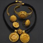 Ethiopian & Eritrean Gold Jewelry Set for Women