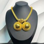 24K Gold Plated Ethiopian Jewelry Set for Women