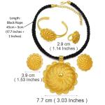Eritrean-Inspired Inukshuk Jewelry Set for Women