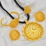 Eritrean-Inspired Inukshuk Jewelry Set for Women
