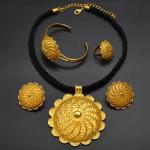 Eritrean-Inspired Inukshuk Jewelry Set for Women