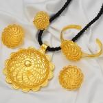Eritrean-Inspired Inukshuk Jewelry Set for Women