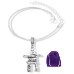 Dave The Bunny Inukshuk Large Charm Bracelet