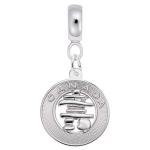 Silver Canada Inukshuk Charm for Bracelets & Necklaces