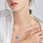 Inukshuk Statues - Silver Tree of Life Pendant