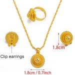 Elegant Ethiopian Jewelry Set for Women