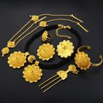 Ethiopian Jewelry Set for Women - Black Rope