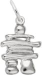 Gold Inukshuk Charm by Rembrandt - 10K or 14K