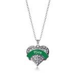 Charming Silver Heart Pendant Necklace for Women