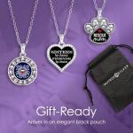 Charming Silver Heart Pendant Necklace for Women