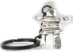 Large Inukshuk Charm Keychain