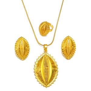 Ethiopian Inukshuk Jewelry Set for Women