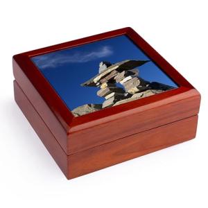 Inukshuk Jewelry Box by Cindy Miller Hopkins