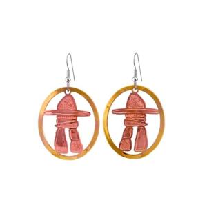 Inukshuk Earrings – Haida-Inspired Canadian Jewelry