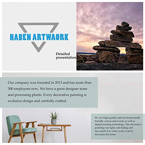 Inukshuk Trio: Modern Canvas Wall Art Decor