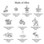 Inukshuk Statues & Canada Theme Charms Set