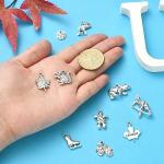 Inukshuk Statues & Canada Theme Charms Set