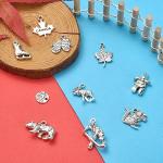 Inukshuk Statues & Canada Theme Charms Set