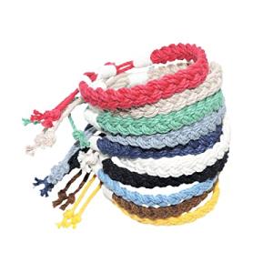 Nautical-Inspired Woven Sailor Bracelet or Anklet
