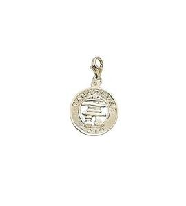 Yellow Gold Inukshuk Charm for Bracelets & Necklaces