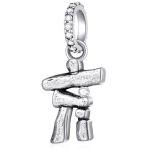 Inukshuk Stone Charms for Pandora Bracelets