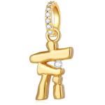 Gold Plated Inukshuk Charms for Pandora Bracelets