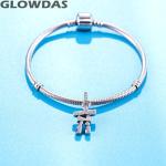 Inukshuk Charm for Pandora Bracelet - Silver Pendant