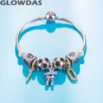 Inukshuk Charm for Pandora Bracelet - Silver Pendant