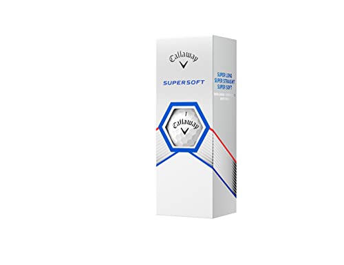 2023 White Callaway Supersoft Golf Balls