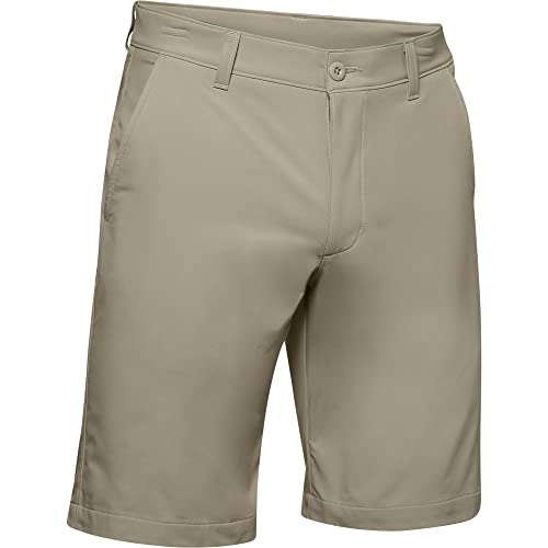Under Armour Men's Tech Golf Shorts, Khaki/Gray - Size 36