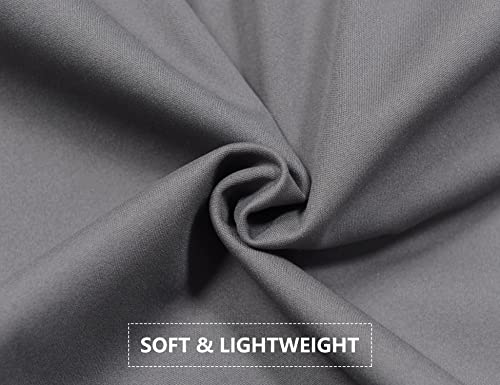 Men's Golf Gray Softshell Vest, Lightweight & Windproof