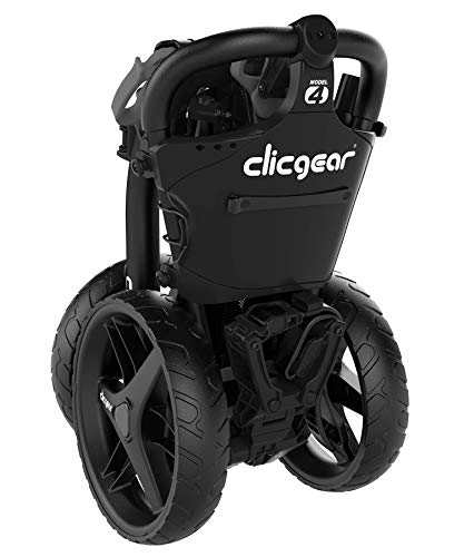Clicgear 4.0 3-Wheel Golf Push Cart (Black)